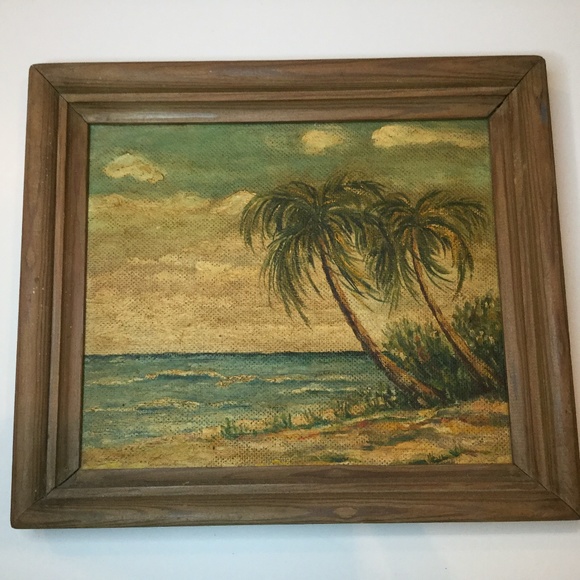 Tropical Paradise Painting - Picture 1 of 4